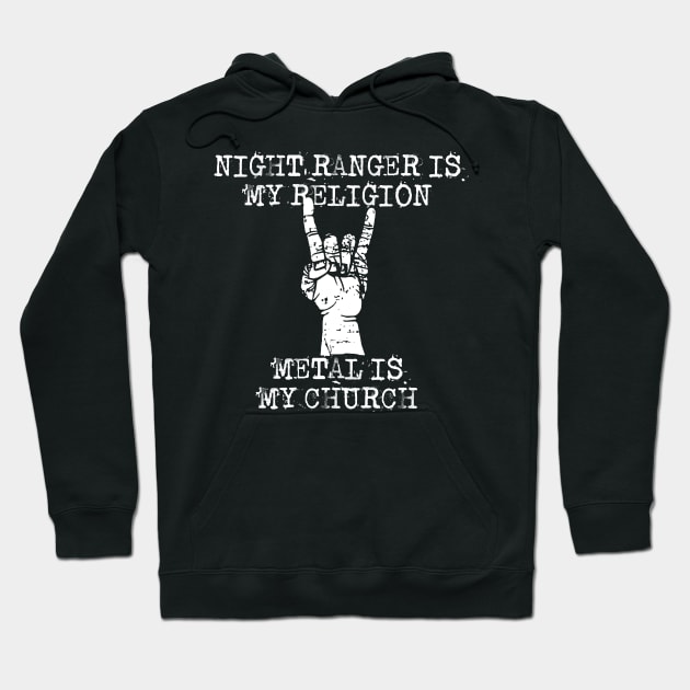 night ranger my religion Hoodie by Grandpa Zeus Art